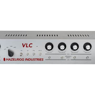 Hazelrigg Industries VLC MkII Tube Microphone Preamplifier/Equalizer/DI image 2