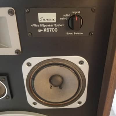 Sansui SP-X6700 1978 Dark Walnut image 9