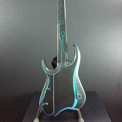 Etherial WizardTac Mod-1 6 String Bass Guitar, Composite Body, Glows In The Dark! image 7