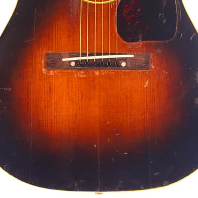 Gibson LG-1 1953 Acoustic Guitar – Vintage Player Guitar with early Post-War Gibson Character - Check Video! image 4
