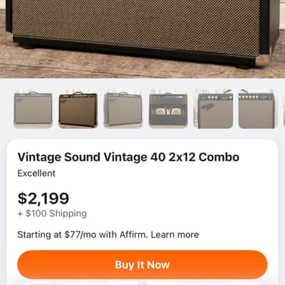 Vintage Sound Vintage 40 2016 - Black image 9