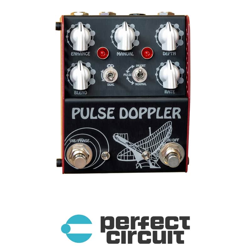 Thorpy FX Pulse Doppler Analog Phaser + Vibrato + Tremolo Pedal image 1