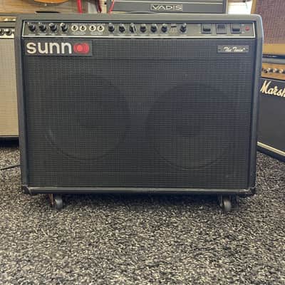 Fender (SUNN) The Twin 1989 - Black-on-Black image 1