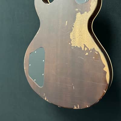 Dean - USA - Thoroughbred - Leslie West Signature - Torn and Tattered - #21 - 2023 - Tobacco Burst - Call for Best Price !!! image 6