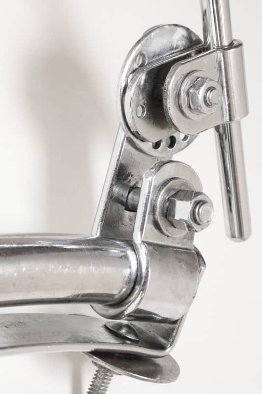Gretsch Rail Consolette Mount, 8" Long Spade Arm, Diamond Plate Tom Mount, No Slippage - 1960s / INSPECTED & TESTED image 1