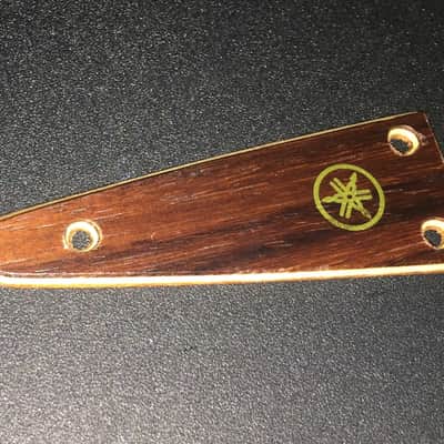 Vintage Yamaha Acoustic Guitar Truss Rod Cover Natural Wood image 1