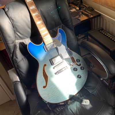 Ibanez Artcore AS73FM 2000 Transition blue image 3