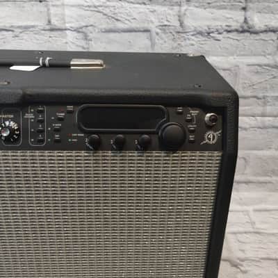 Fender Cyber Twin Combo Amp with Cover and 4-Button Footswitch Guitar Combo Amp image 4