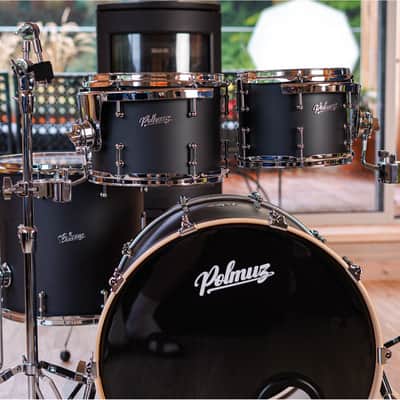 Polmuz Maple Model 1 - 22/10/12/16 - Satin Flat Black Mate Wax image 6
