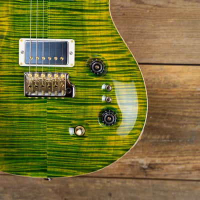 PRS McCarty Tremolo Wood Library in Emerald -Stained Neck w/Hardshell Case image 3