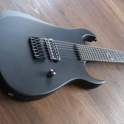 Artificial Guitars SE 7 String  Black 2022 - Matte image 2