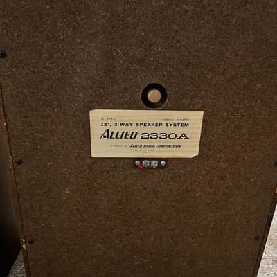 Allied 2330A 3-Way hifi Vintage Speakers image 4