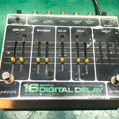 Rare Electro-Harmonix 16 Second Digital Delay 1980s Vintage + Controller image 1