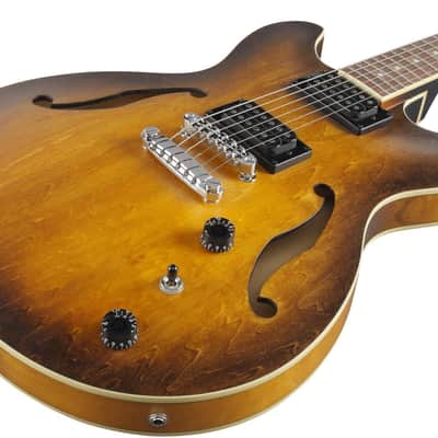 Ibanez AS53-TF Tobacco Flat Artcore Semi Acoustic Guitar image 3