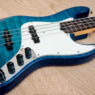 Sadowsky NYC 4-20 J Bass Custom Bora Blue Boutique Electric Bass Guitar w/ Case image 6