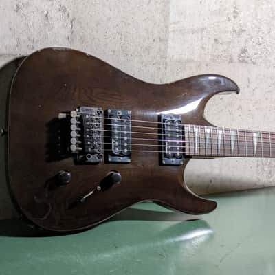 Charvel by Jackson DKA-110-HH Dinky Arched-top 90's See thru black image 16