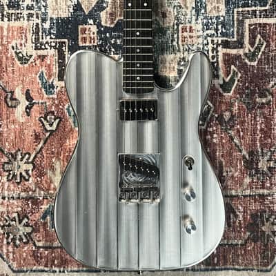 Liquid Metal T Style Aluminum Bodied P90/S Electric Guitar! image 8
