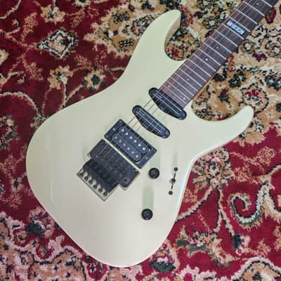 1998 ESP M-III Mirage w/ Reverse Headstock, HSS FR Floyd Rose Super Strat MIJ Japan MIII M3 Horizon image 5