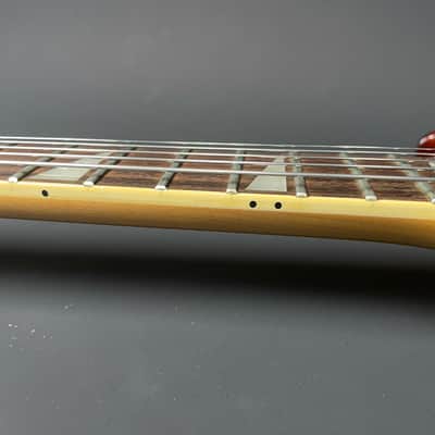 Ibanez EX370FM 1991 Transparent Amber Sunburst Flame Maple MIK w/ Hard Case image 12
