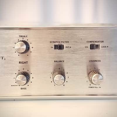 🎶✨ H.H. Scott 222D/222-D Tube Integrated Amplifier w/ Wood Case — Serviced EL84 / 7189 Vintage Hi-Fi image 15