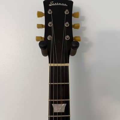 Eastman SB59/v-AMB Solid Body Single Cutaway 2010s Antique Amber Varnish image 4