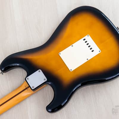 1986 Fender Stratocaster ‘57 Vintage Reissue ST57-55 Sunburst Near-Mint w/ Hangtags, Japan MIJ Fujigen image 15