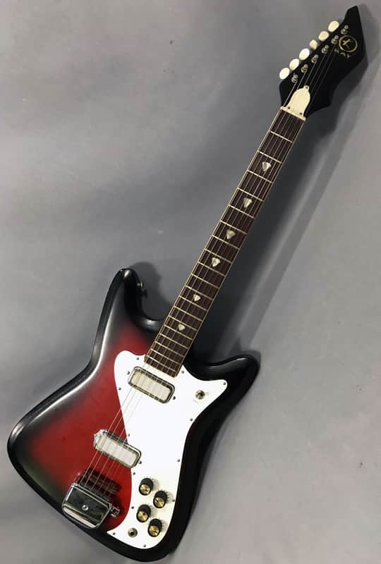 Vintage 1965 Kay Vanguard II w/ Gold Foil Pickups, Project image 1