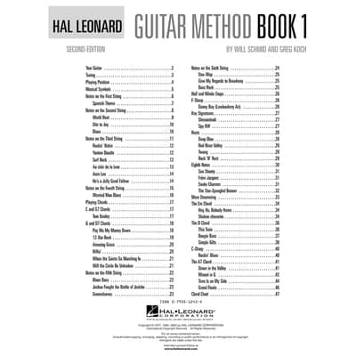 Hal Leonard Guitar Method Book 1 with CD/Online Audio Pack image 2