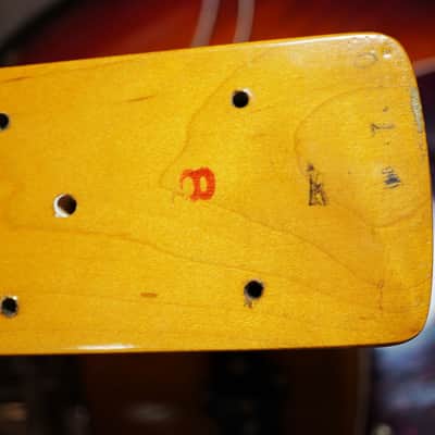 1982 Fender Japan JV Jazz Bass ’62 Vintage Reissue JB62-75 Sunburst MIJ Fujigen image 12