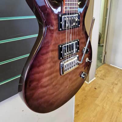 Vintage VRS100 Transparent Purple 2003 Electric Guitar image 2