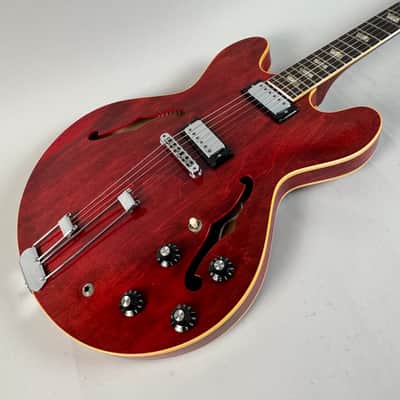 1968 Epiphone Riviera Cherry (Changed Tuners) image 11