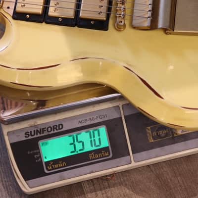 Gibson Custom shop 1963 Lespaul SG Custom Maestro Vibrola 2010 Classic White image 14