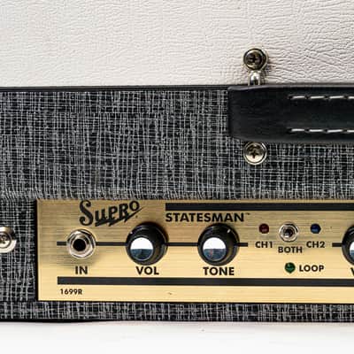 Supro Statesman 1699RC 1x12" 50-Watt Guitar Combo Amp image 8
