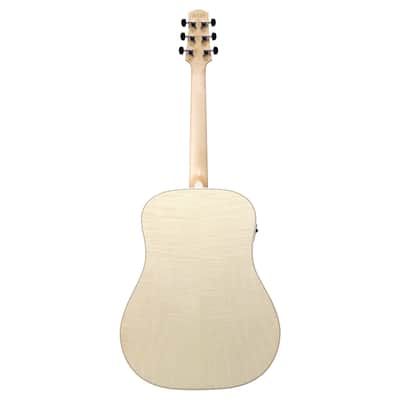 Used Ibanez AAD77M1E Acoustic-Electric Guitar - Open Pore Antique White image 8