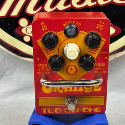 Orange Two Stroke Boost & EQ equalizer Pedal image 2