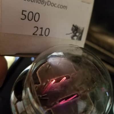 Ken-Rad Tight Matched Pair (2) 2A3 tNOS AT1000 TESTED Vacuum Tubes greyglass dual flat plate hifi Power Triode 1933-1936 image 5