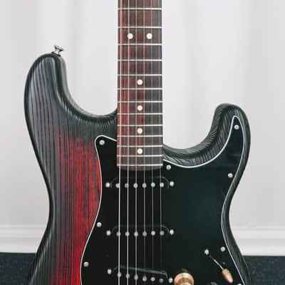 Fender Sandblasted Stratoaster 2019 - Sunburst image 4