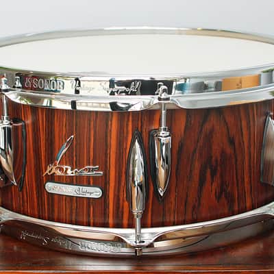Sonor Vintage Series 5.75" x 14" Snare Drum w/ VIDEO! Rosewood Semi-Gloss image 5