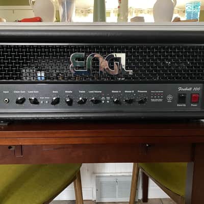 Engl Fireball 100 Type E635 2-Channel 100-Watt Guitar Amp Head 2010s - Black image 2