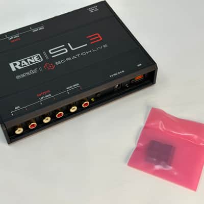 Rane / Serato Rane Serato SL3 Scratch Live DJ audio interface 1990's-2000 - Black metal image 4