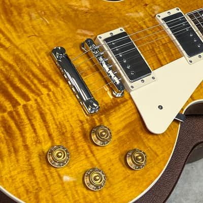 2026 Gibson USA Les Paul Standard '50s Figured Top Electric Guitar Honey Amber image 4