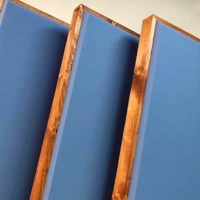 Custom Framed Acoustic Panels (SET OF 3) 4ft x 2ft x 3.5in image 3