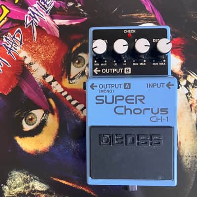 Boss CH-1 Super Chorus (Dark Gray Label) 2001 - Present - Blue image 1