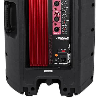 2) Rockville RPG15 15" Powered Active 1000 Watt DJ PA Speakers+LED Stands+Cables image 11