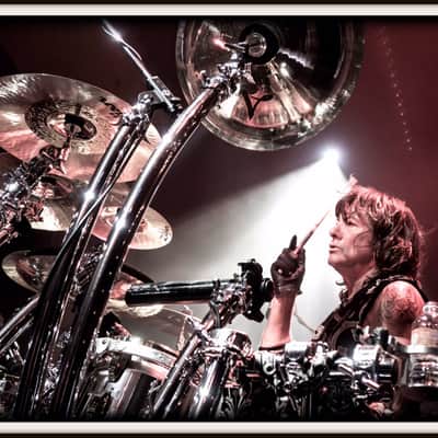 REO Speedwagon, Bryan Hitt’s 2016 Ludwig -Gibraltar Complete Drum Set. Band Signed! Extras! image 5