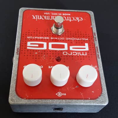 Electro-Harmonix Micro POG Polyphonic Octave Generator 2007 - Present - Red / Gray image 5