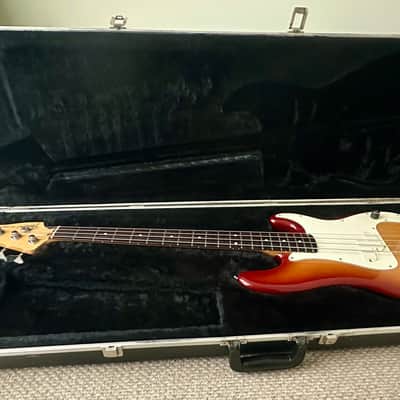 Fender Elite Precision Bass I with Rosewood Fretboard 1983 - 1984 - Sienna Sunburst image 10