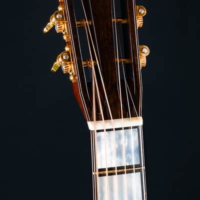 Santa Cruz H13 41 African Blackwood and Moon Spruce Sunburst Custom NEW image 12