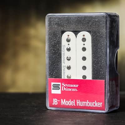 Seymour Duncan SH-4 JB Model Humbucker PICKUP White Electric Guitar