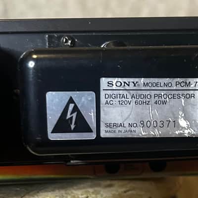 Sony PCM-701es w Audio Design Professional CTC Add On image 9